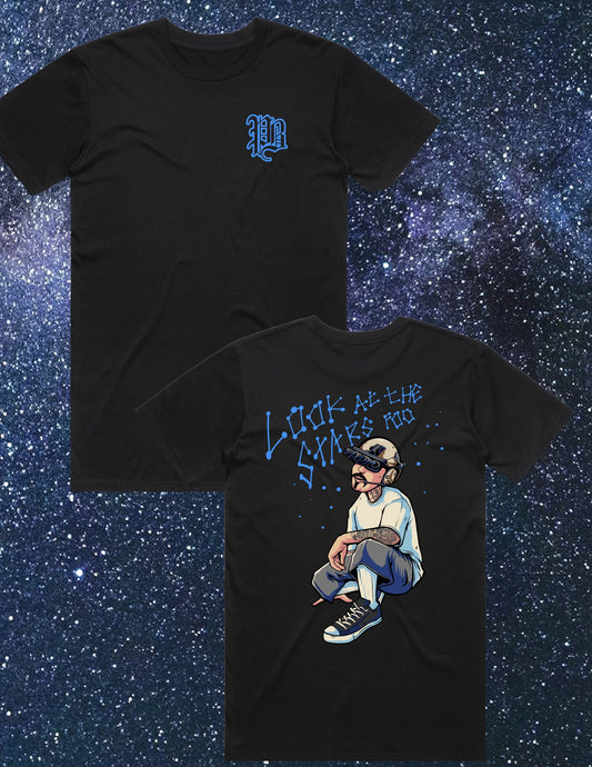 “Look at the stars foo” t-shirt/ short sleeve.